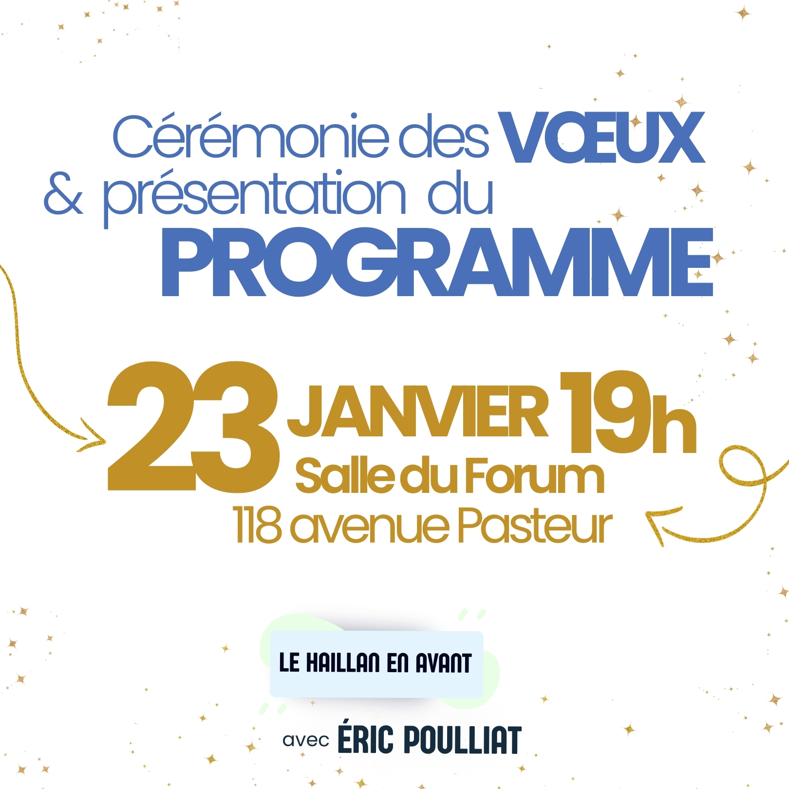 Réunion publique — photo